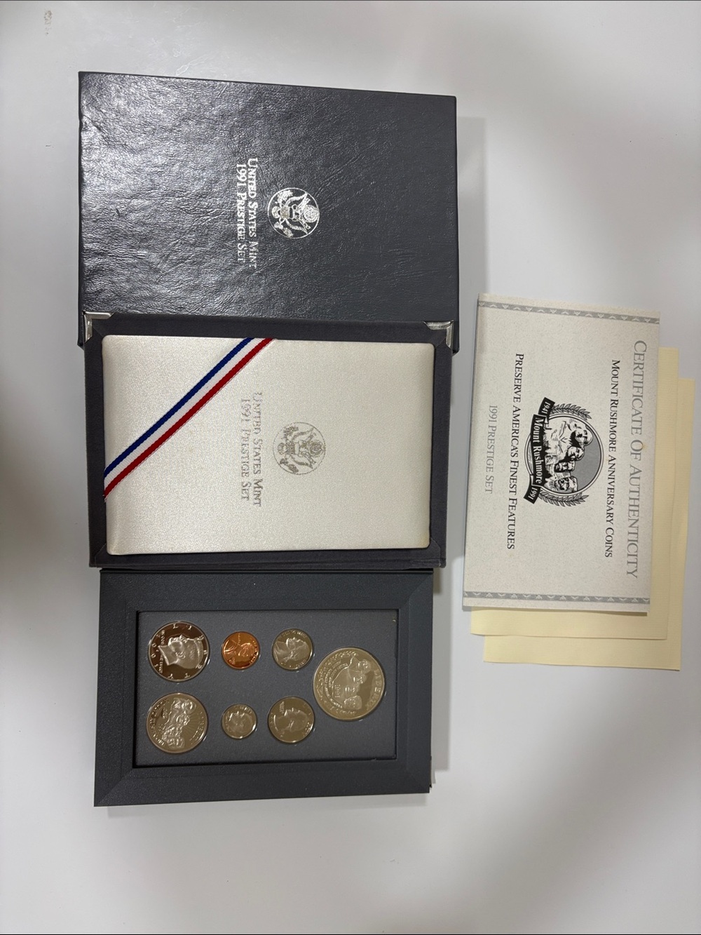 United States Mint 1991 Prestige Set